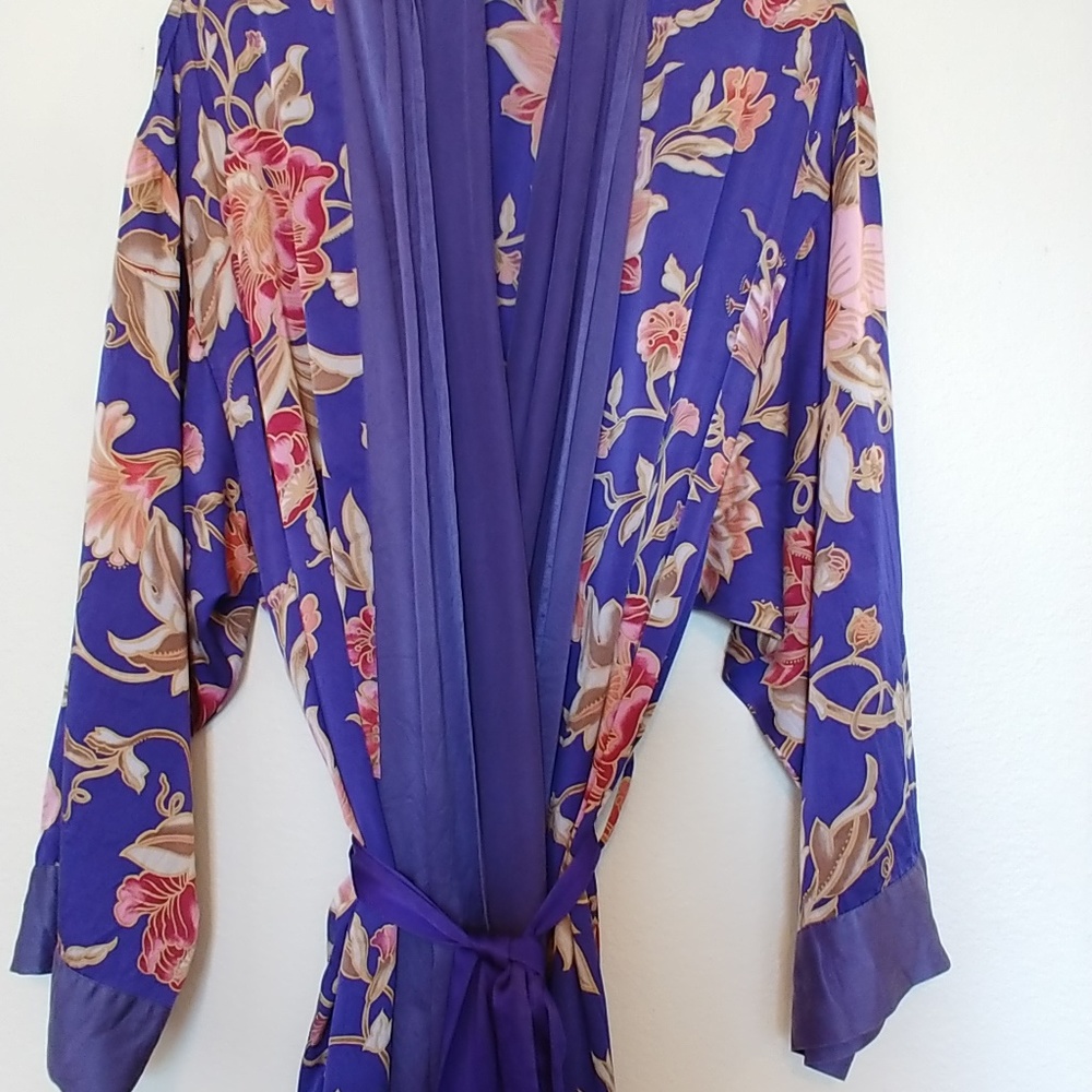 Silk Wrap Robe